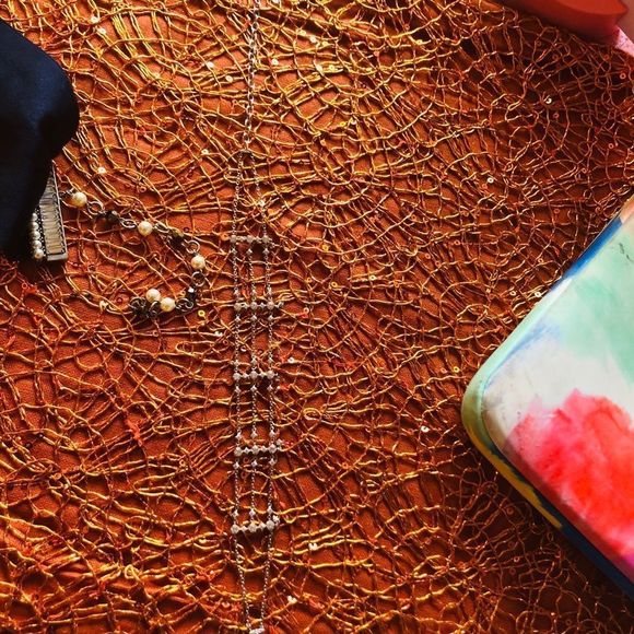 A Charlottes Choker necklace with crystals - Picture 5 of 14